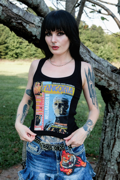 Pinhead X Fangoria Ribbed Tank Top