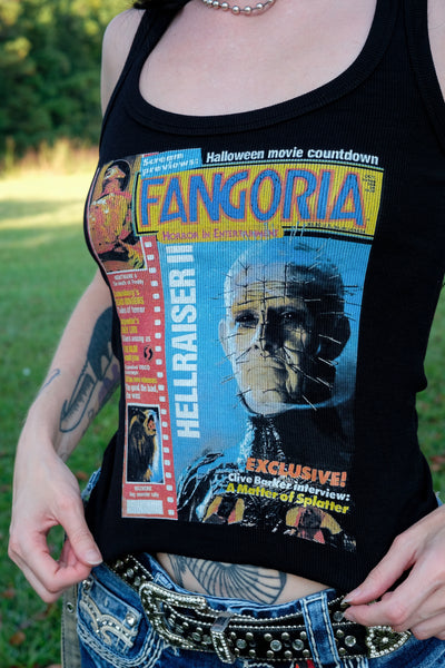Pinhead X Fangoria Ribbed Tank Top