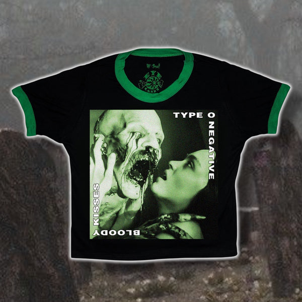 Bloody Kisses Ringer Tee