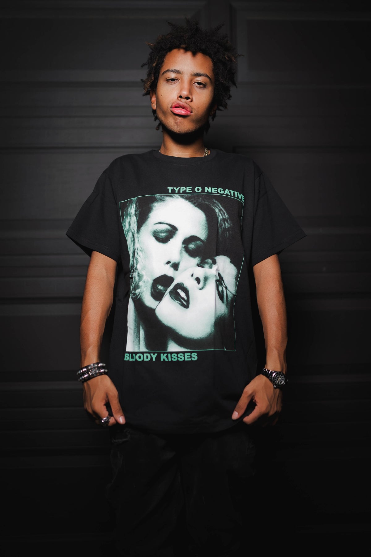 Type O Negative T-Shirt (Unisex) (Bloody Kisses)