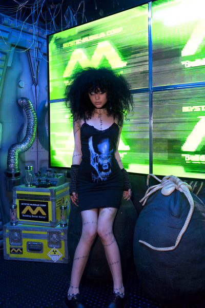 Alien Lace Strap Dress