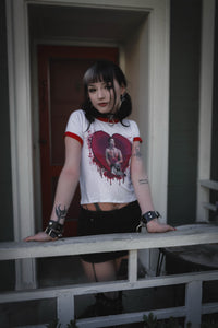 American Psycho (Chainsaw) Ringer Tee