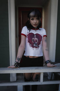 American Psycho (Chainsaw) Ringer Tee