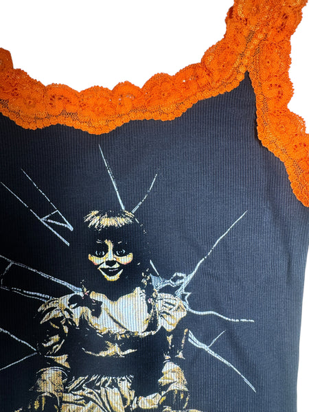 Psycho Lace Ribbed Tank (Limited edition)