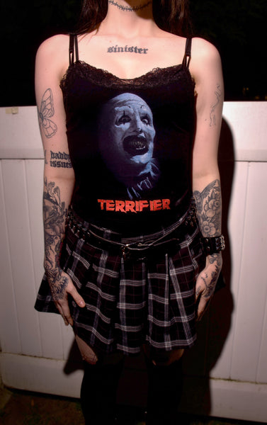 Art Cropped Lace Tank (Limited edition)