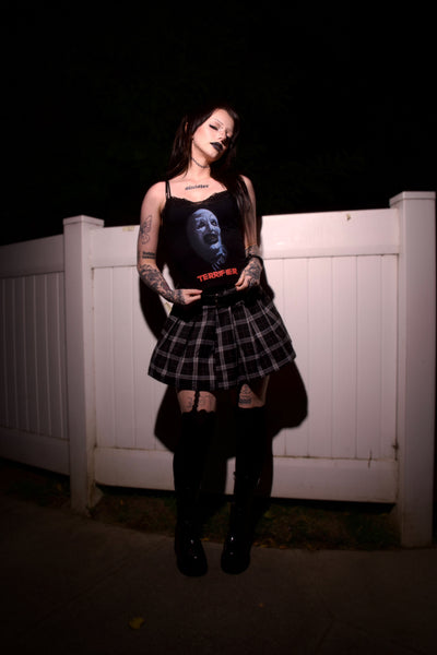 Art Cropped Lace Tank (Limited edition)