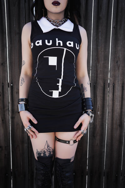 Bauhaus Collar Dress
