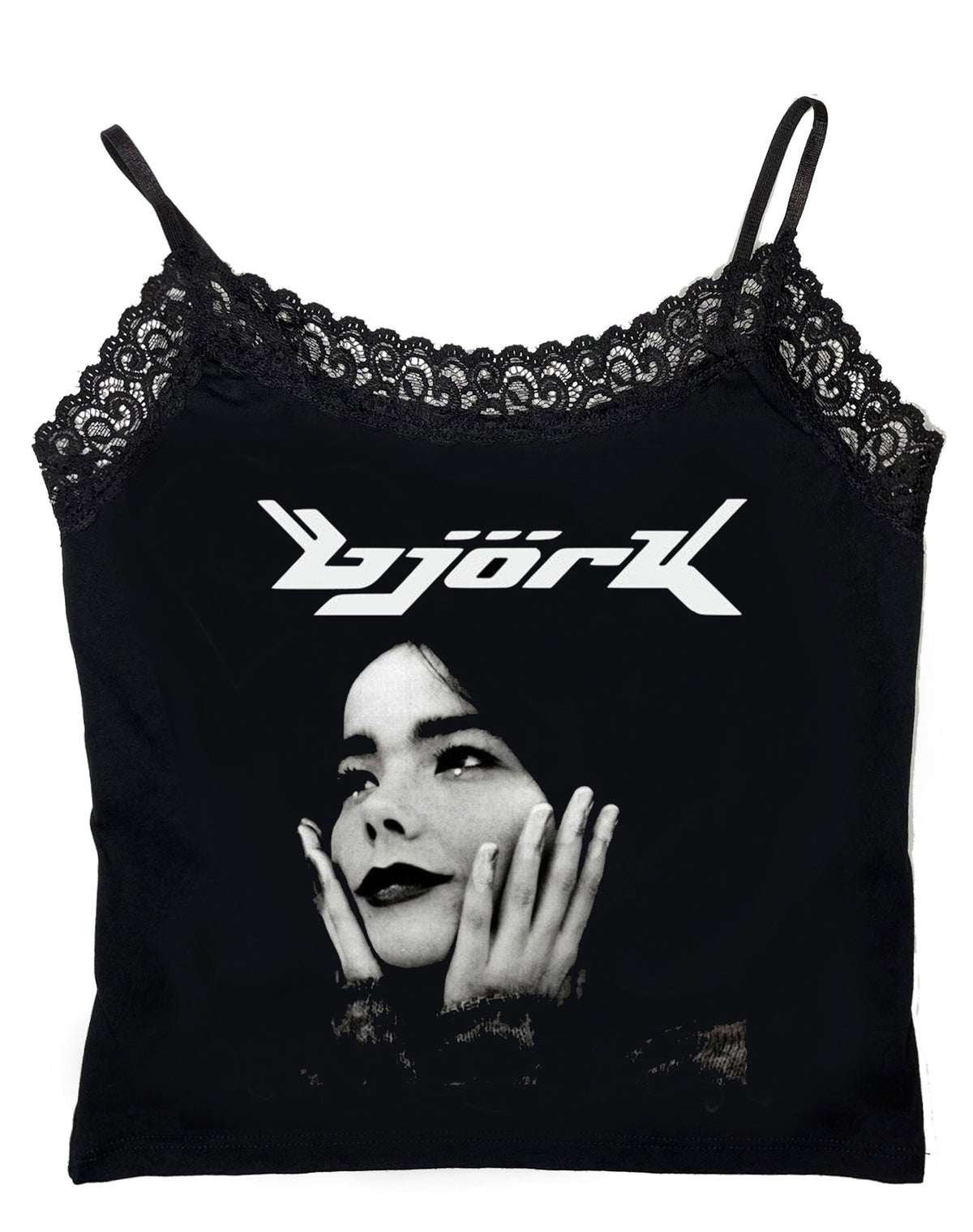 Bjork Cropped Lace Tank