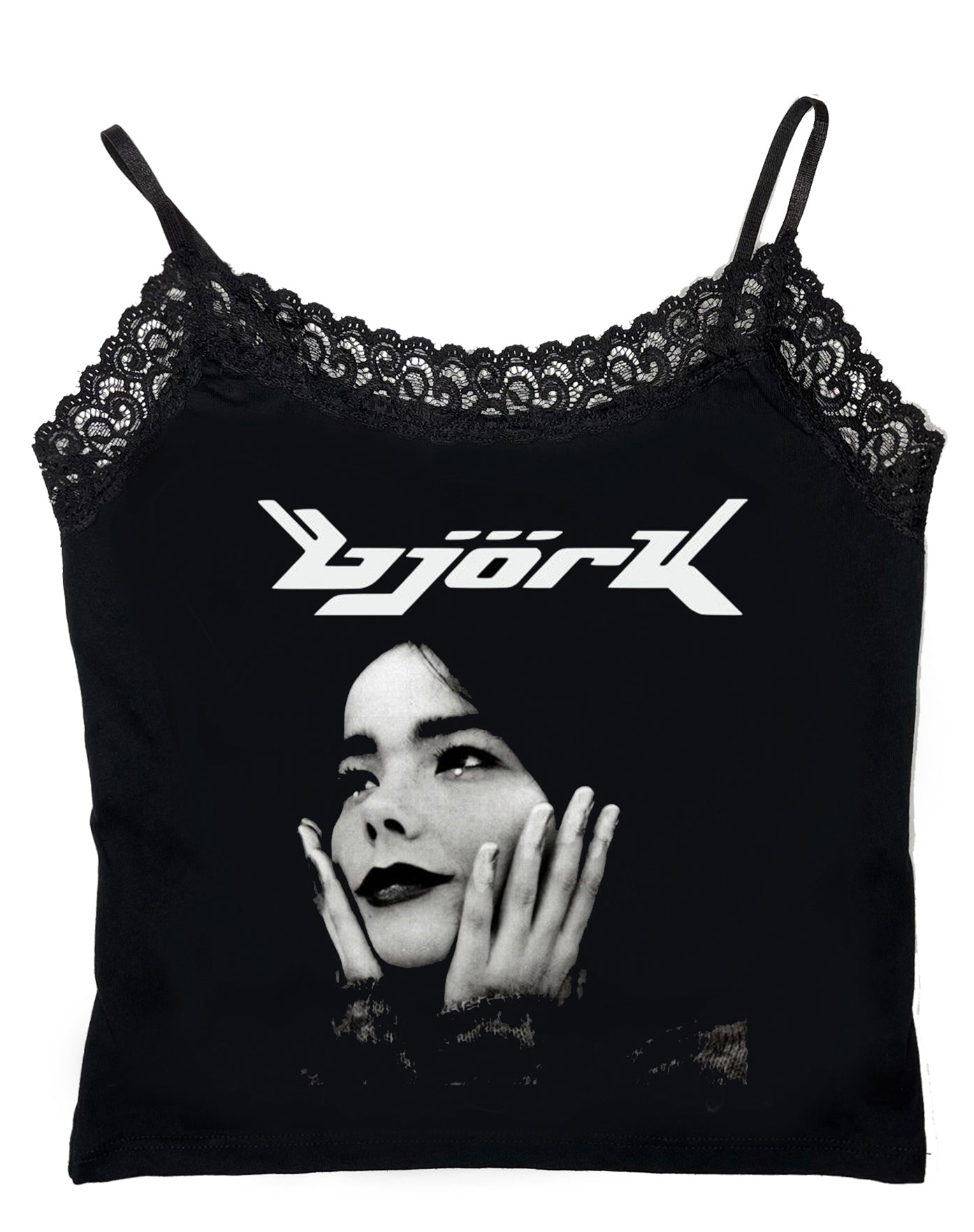 Bjork Cropped Lace Tank