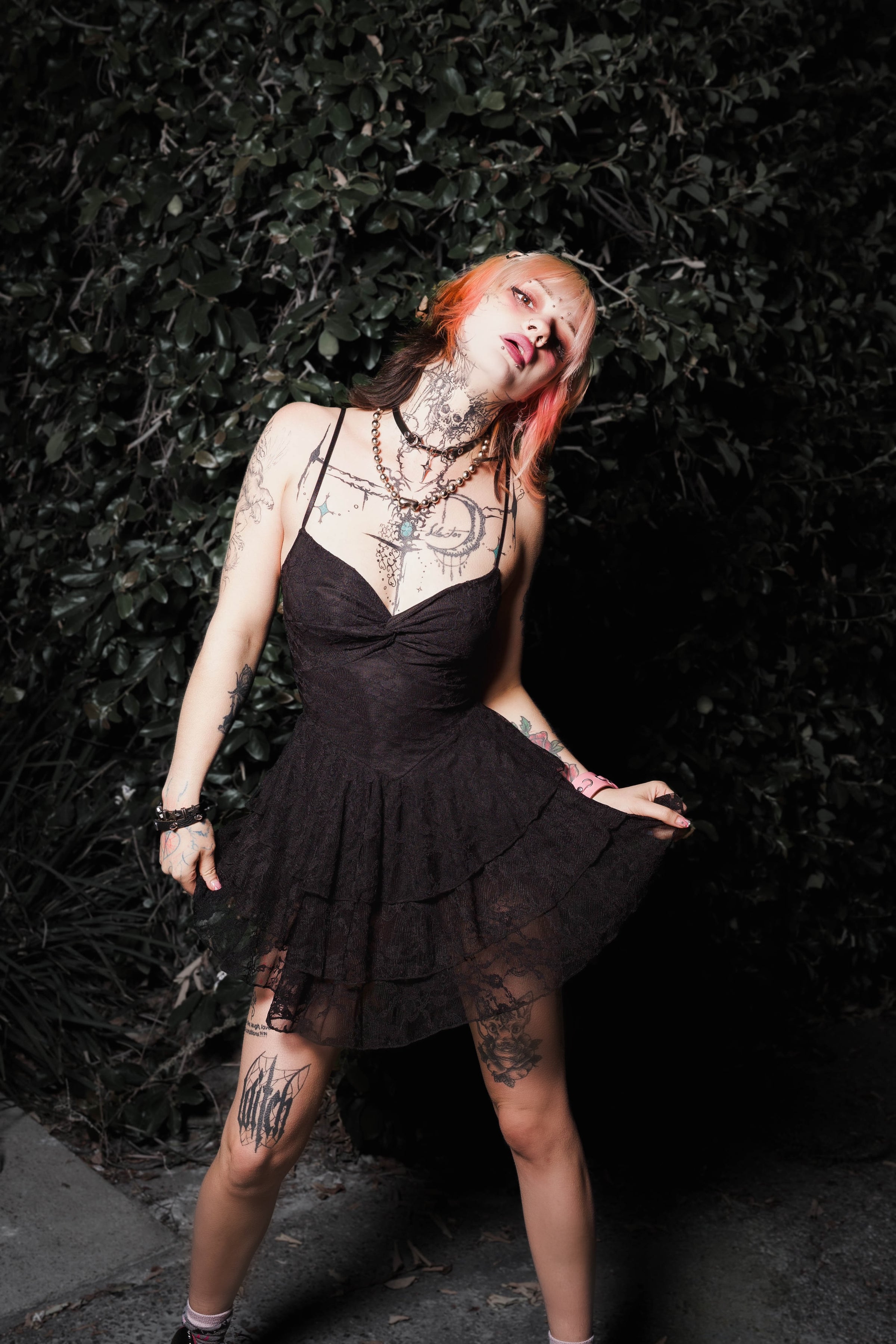 Black Dahlia Lace Dress