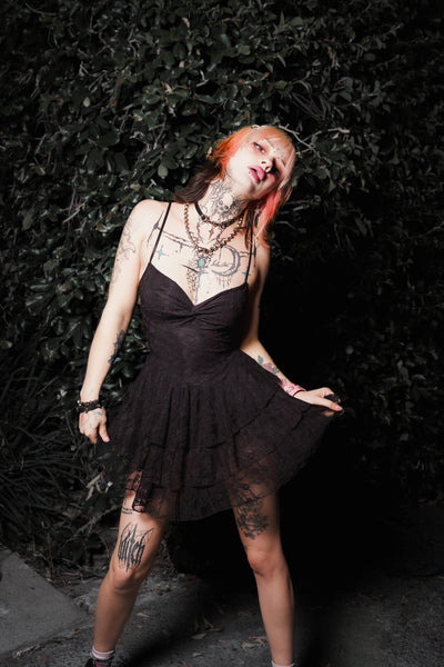 Black Dahlia Lace Dress