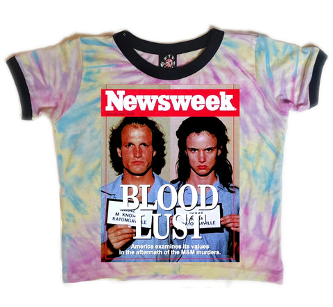 Natural Born Killers Tie-Dye Ringer Tee (Limited edition)