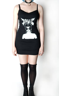 Bowie Metal Lace Strap Dress
