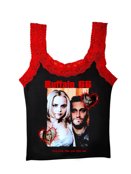 Buffalo 66 Lace Ribbed Tank
