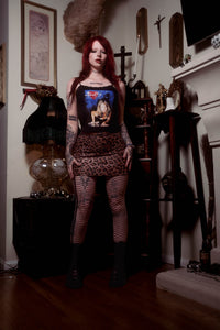 Buffy Cropped Lace Tank