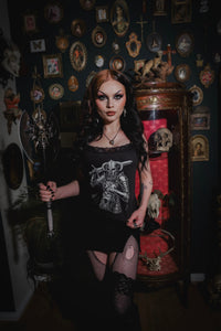 Butcher Cropped Lace Tank