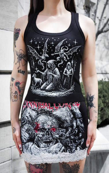 Dark Wizard Ribbed Tank Top
