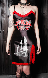 Cannibal Corpse Mini Slip Dress