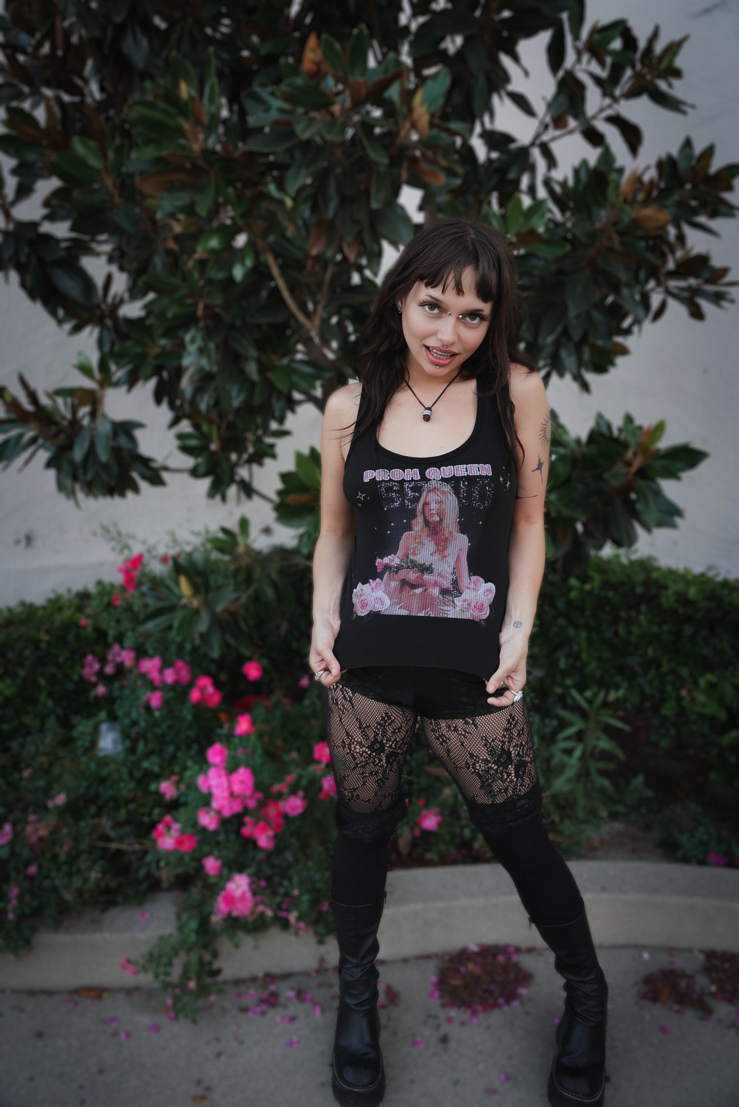 Carrie - Prom Queen Ribbed Tank Top