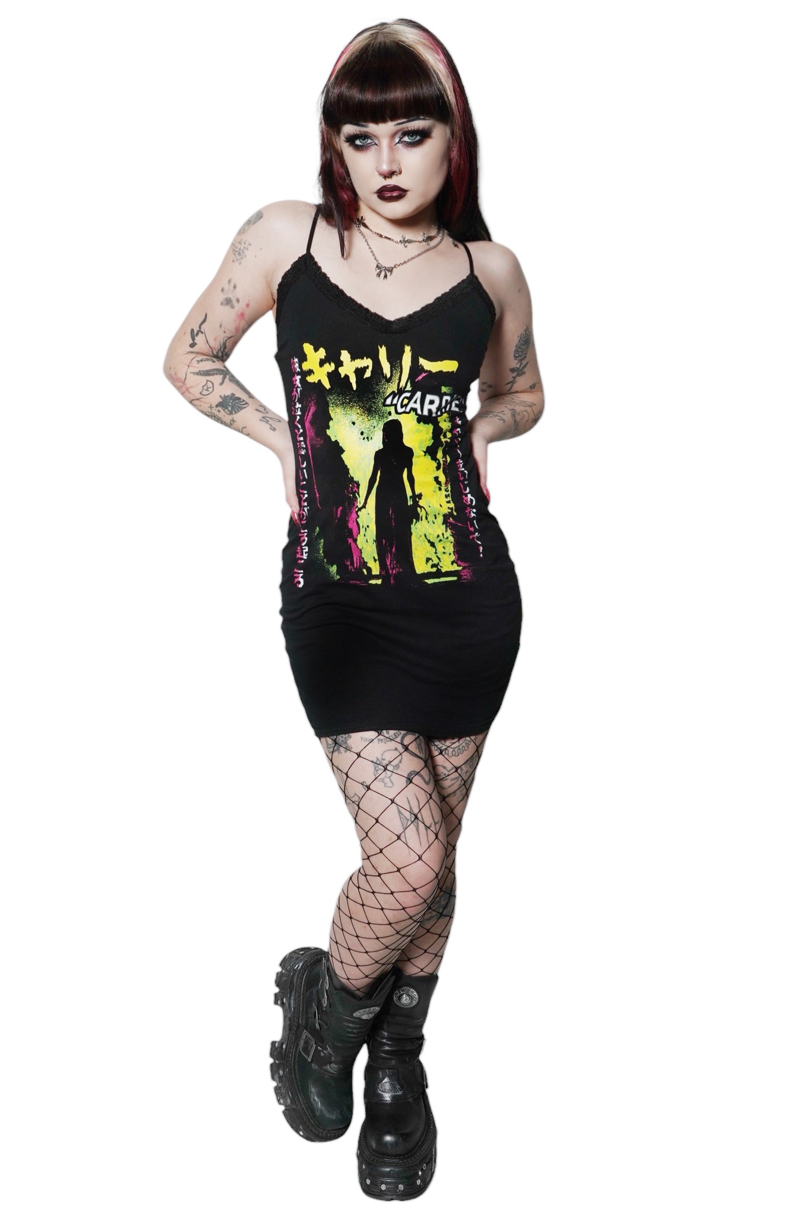 Carrie Lace Strap Dress