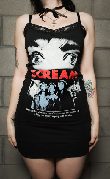 Scream Lace Strap Dress