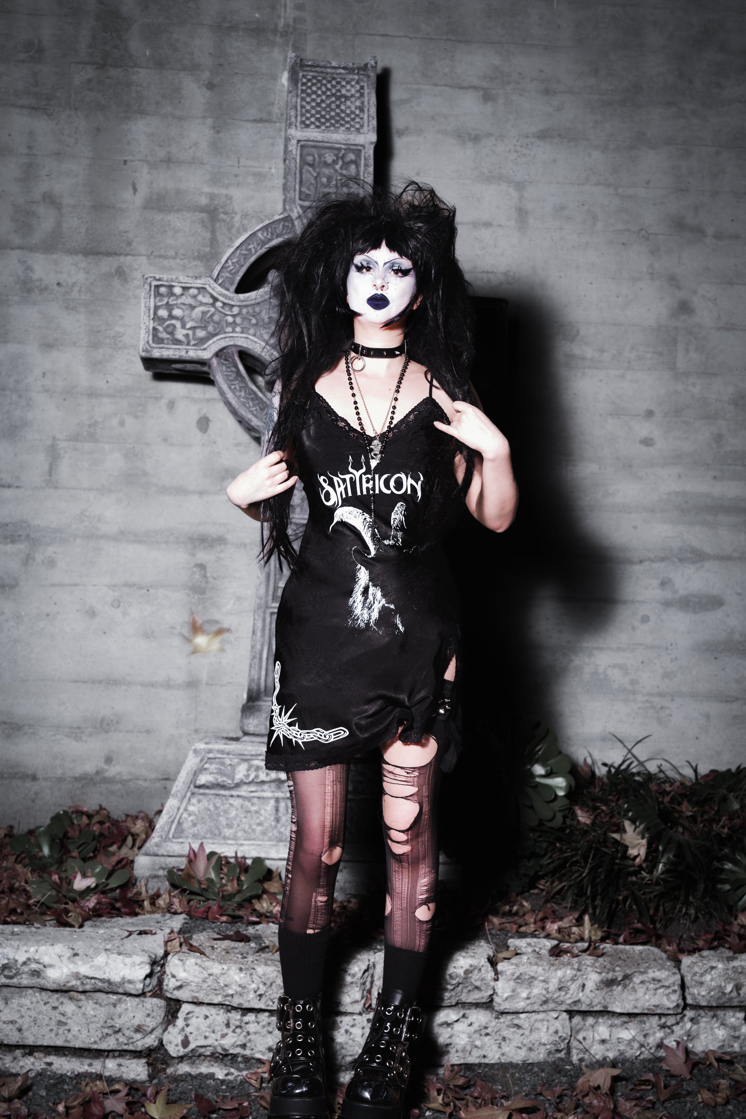 Satyricon Mini Slip Dress