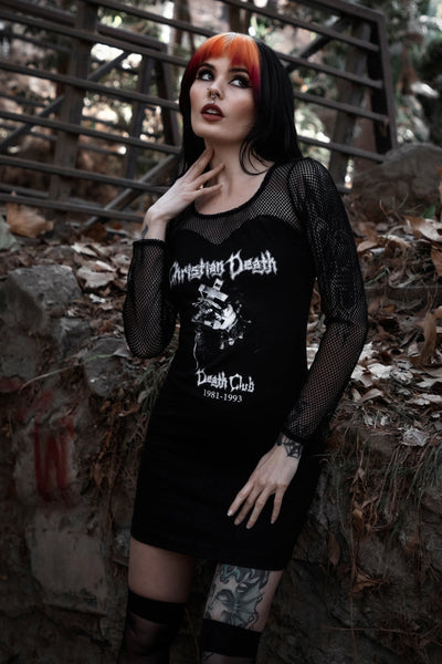 Christian Death Fishnet Dress