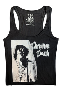 Christian Death Ribbed Tank Top