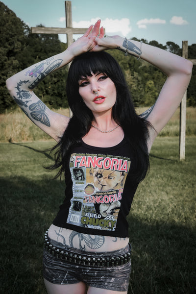 Chucky X Fangoria Ribbed Tank Top