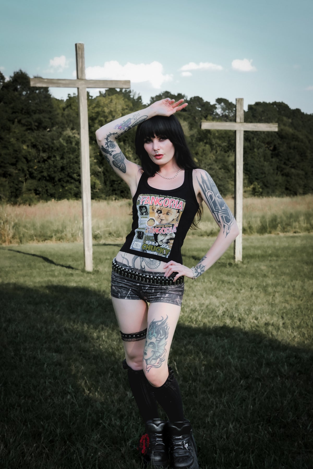 Chucky X Fangoria Ribbed Tank Top