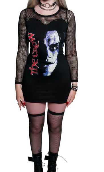 The Crow Fishnet Dress