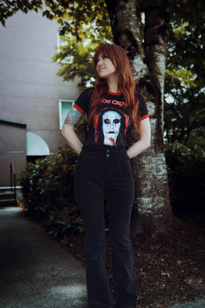 The Crow Ringer Tee (Rose)