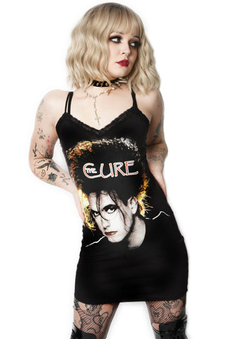 The Cure Lace Strap Dress