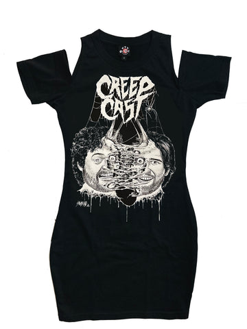 CUSTOM ORDER - Shoulder-Cut Dress