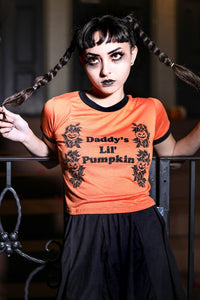 Daddy's Lil' Pumpkin Ringer Tee