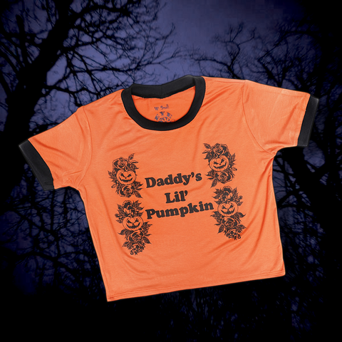 Daddy's Lil' Pumpkin Ringer Tee