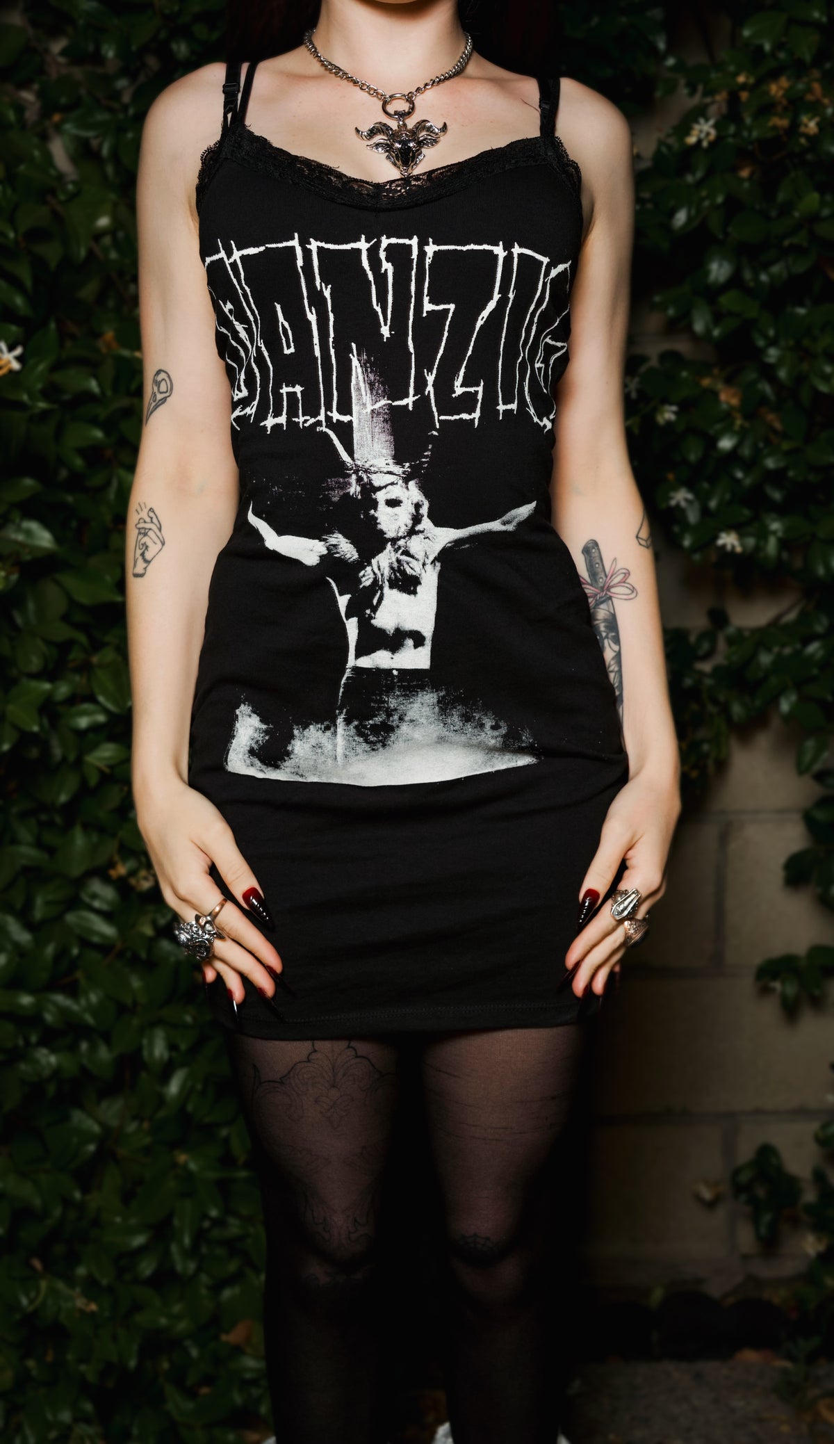 Danzig Lace Strap Dress