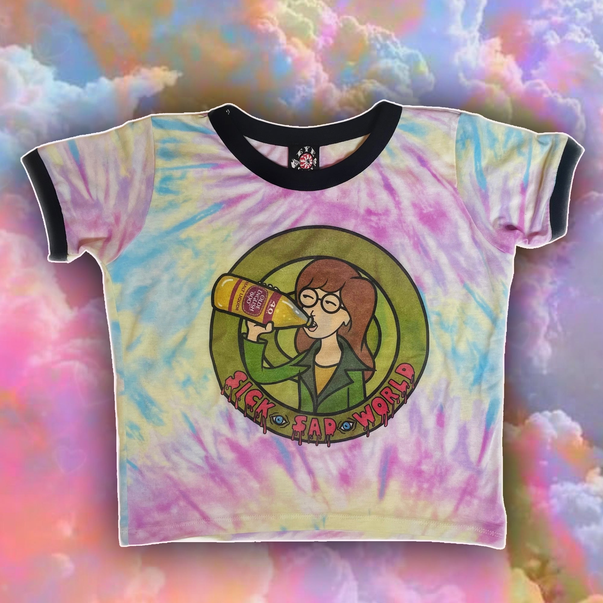 Daria Tie-Dye Ringer Tee (Limited Edition)