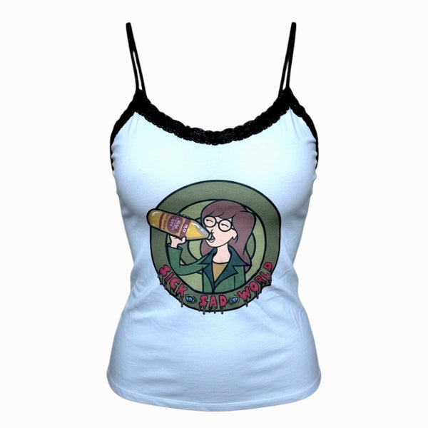 Daria (Full length) Lace Tank