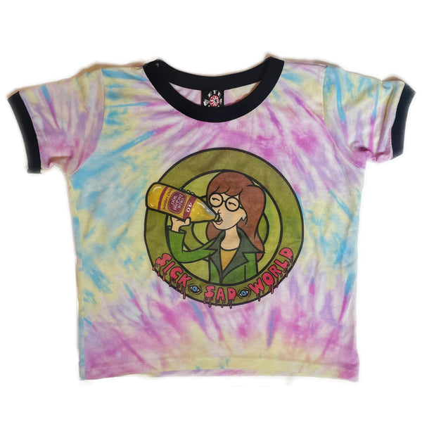 Daria Tie-Dye Ringer Tee (Limited Edition)