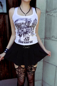 Death Ribbed Tank Top