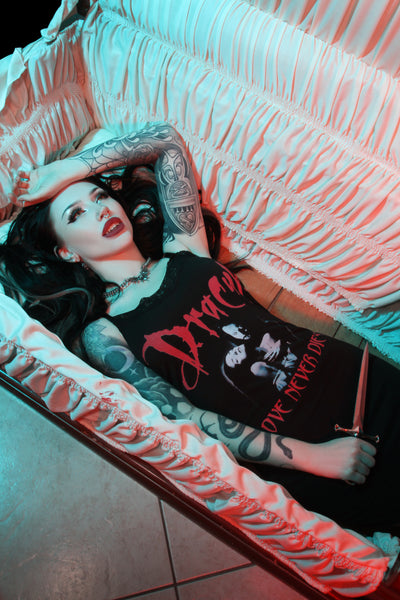 Dracula (Love never dies) Lace Strap Dress