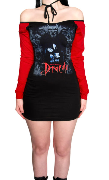 Dracula Off- Shoulder Dress