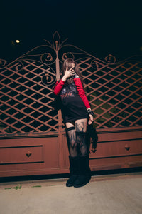 Dracula Off- Shoulder Dress