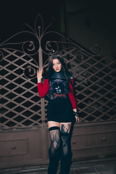 Dracula Off- Shoulder Dress