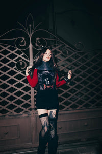 Dracula Off- Shoulder Dress