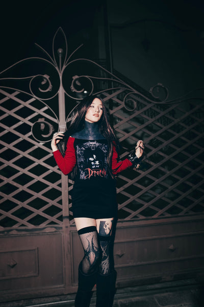 Dracula Off- Shoulder Dress