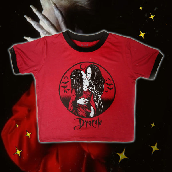 Dracula KISS Ringer Tee