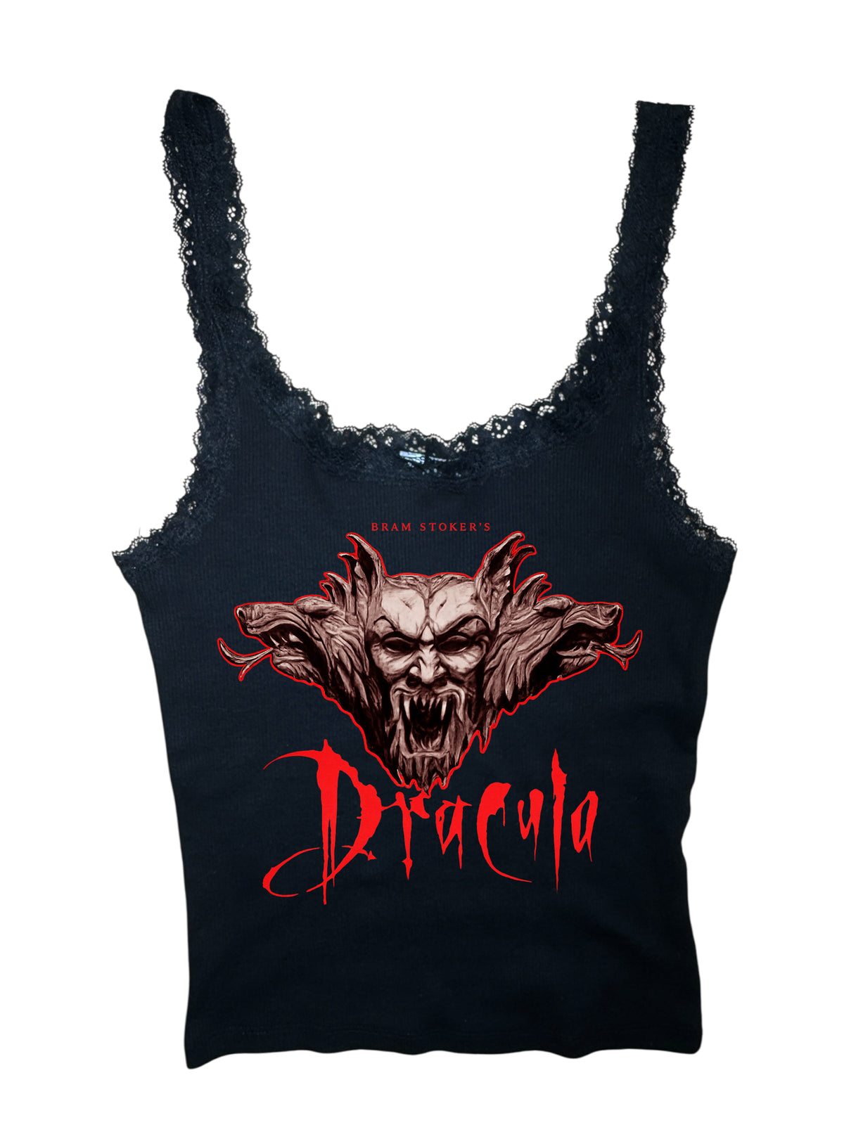 Bram Stoker's Dracula Ribbed Lace Tank