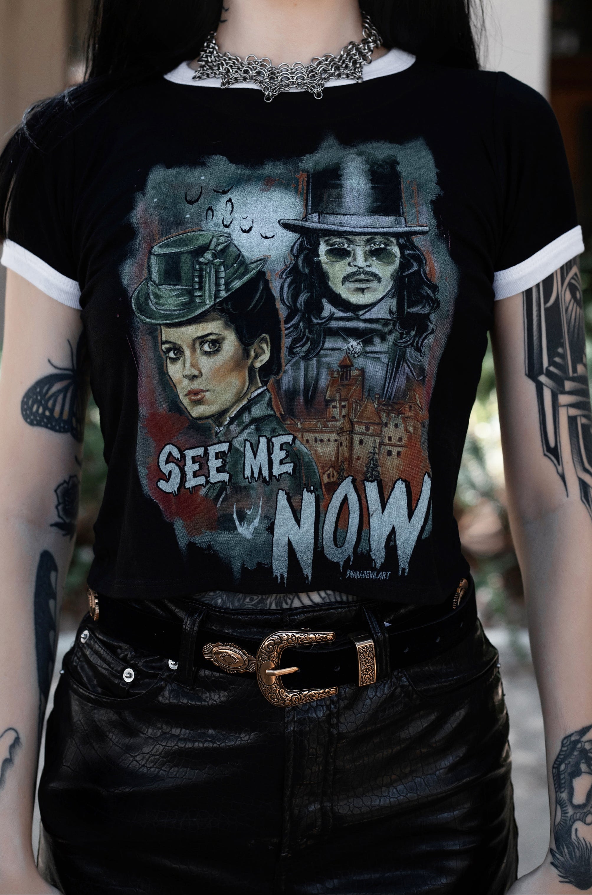 Dracula (See me now) Tops